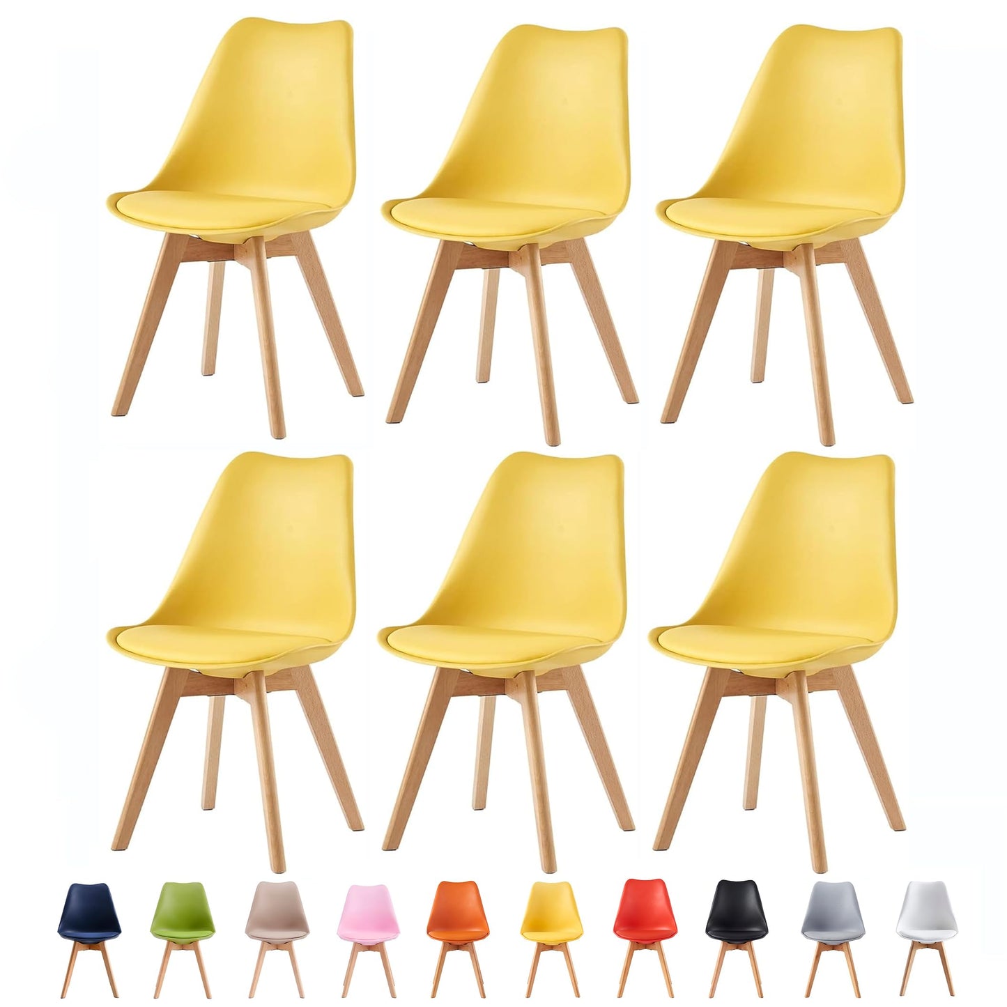 mcc direct Set of 6 Dining Chairs EVA