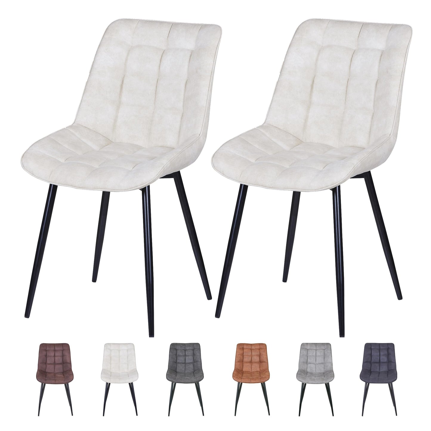 mcc direct set of 2 Dining Chairs-Alba