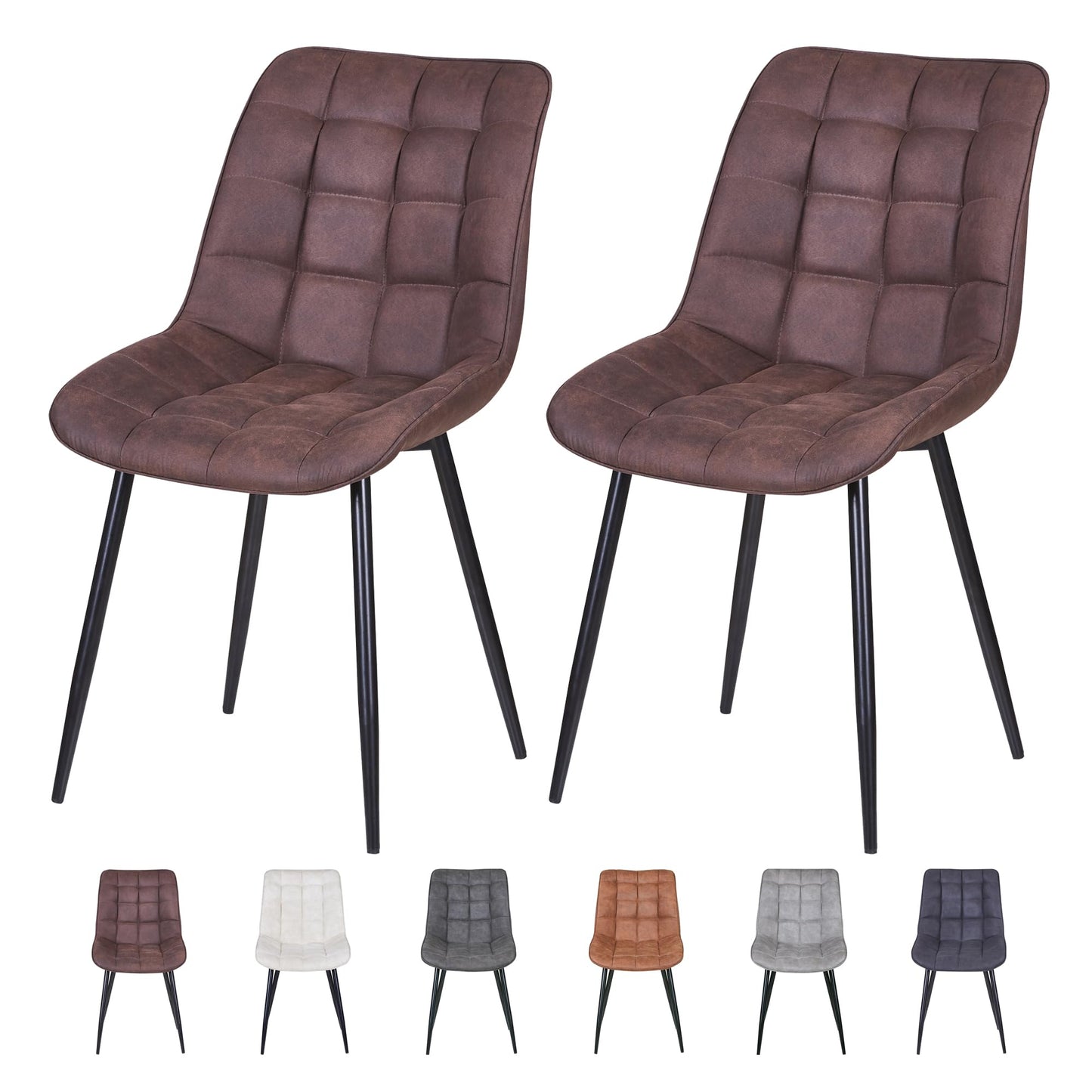 mcc direct set of 2 Dining Chairs-Alba