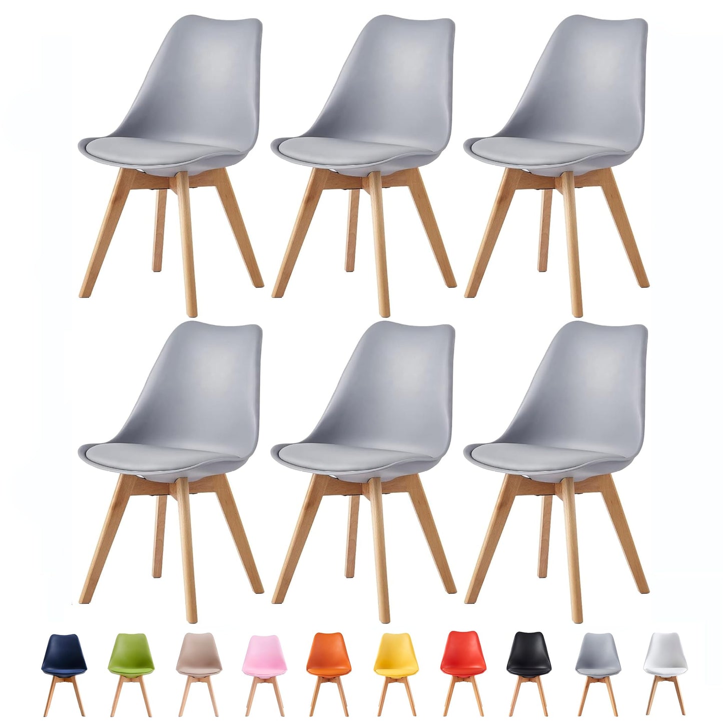 mcc direct Set of 6 Dining Chairs EVA
