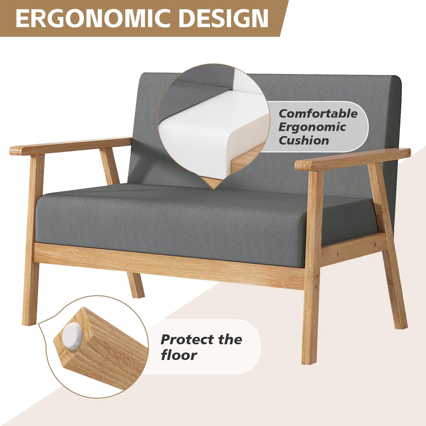 Wooden Sofa