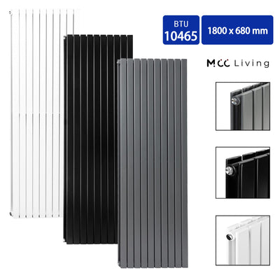 Vertical radiator