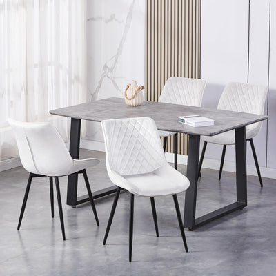 Dining table and chair
