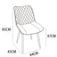 mcc direct Set of 2 Dining Chairs-Elle