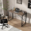 Folding Desk Workstation Foldable Computer Desk for Office Home Study Writing Table No Assembly Miami