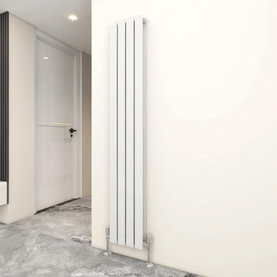 Vertical Radiator Double Flat Panel 1800x272mm Designer Vertical Radiator