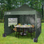 MAXIMUS HEAVY DUTY POP UP GAZEBO 3m x 3m COMMERCIAL MARKET STALL