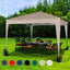 Gazebo 3x3m Pop-up  Waterproof Outdoor Garden Marquee Canopy