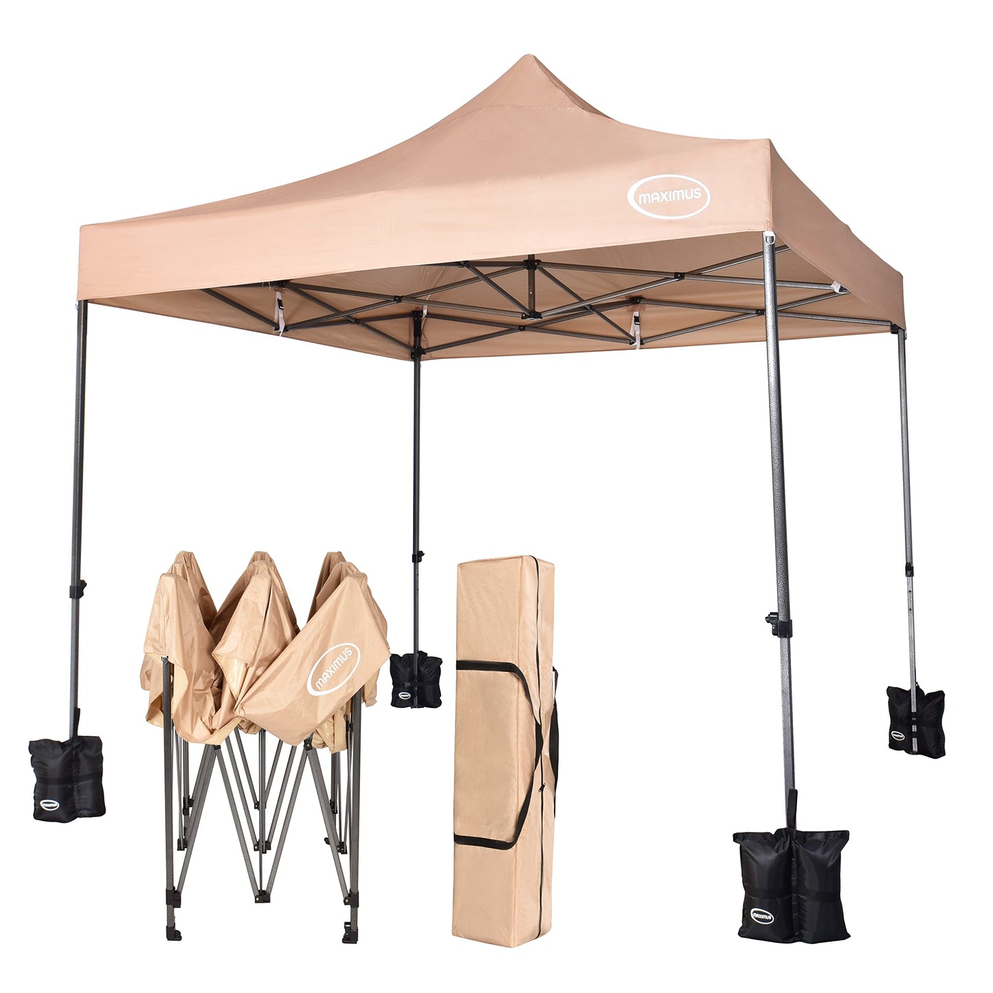 MAXIMUS HEAVY DUTY POP UP GAZEBO 3m x 3m COMMERCIAL MARKET STALL