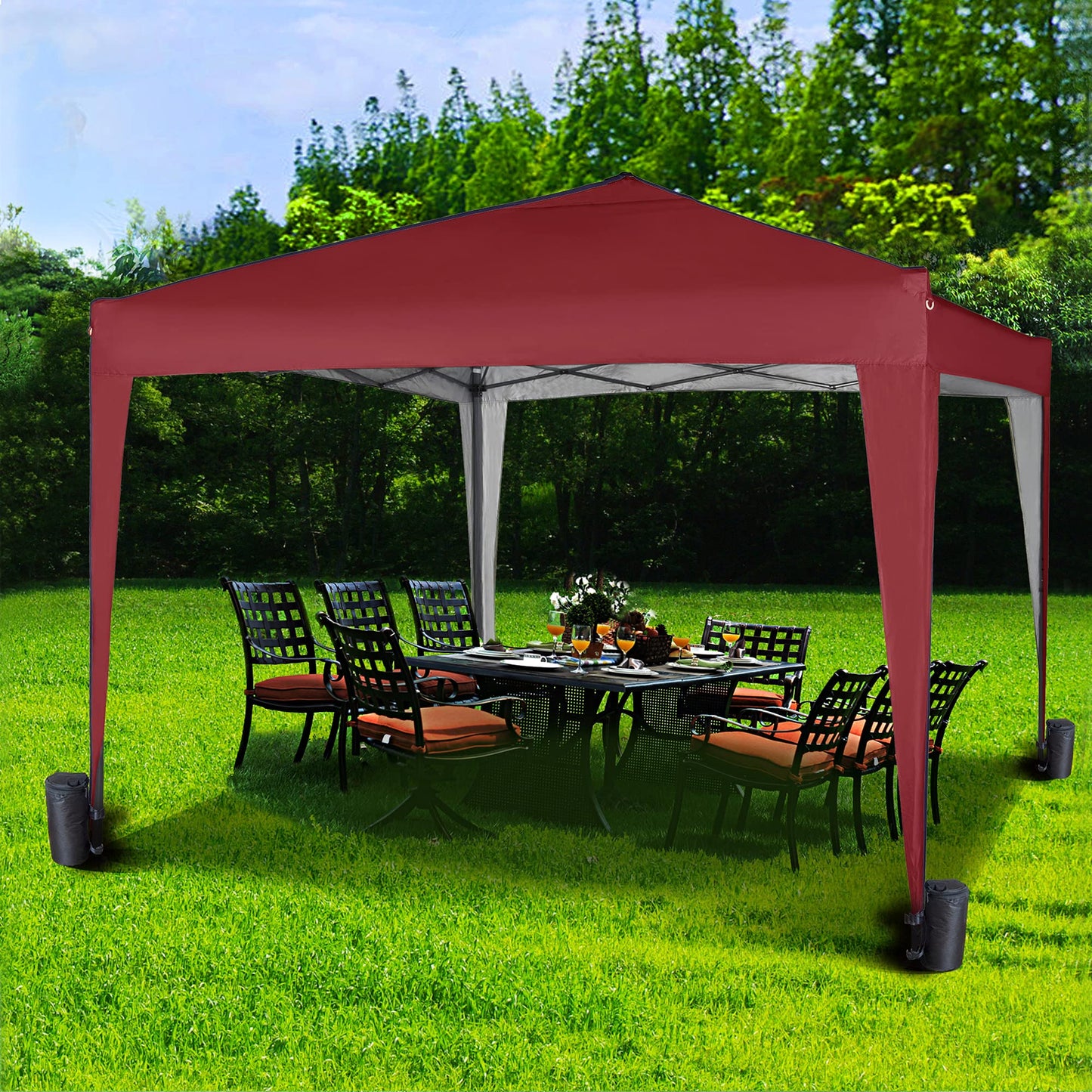 Gazebo 3x3m Pop-up  Waterproof Outdoor Garden Marquee Canopy