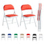 Folding Chairs Black White Blue Red Green Grey Beige