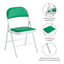 Folding Chairs Black White Blue Red Green Grey Beige