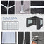 Event Gazebo with 4 Side Panels Outdoor Waterproof Party Tent Marquee