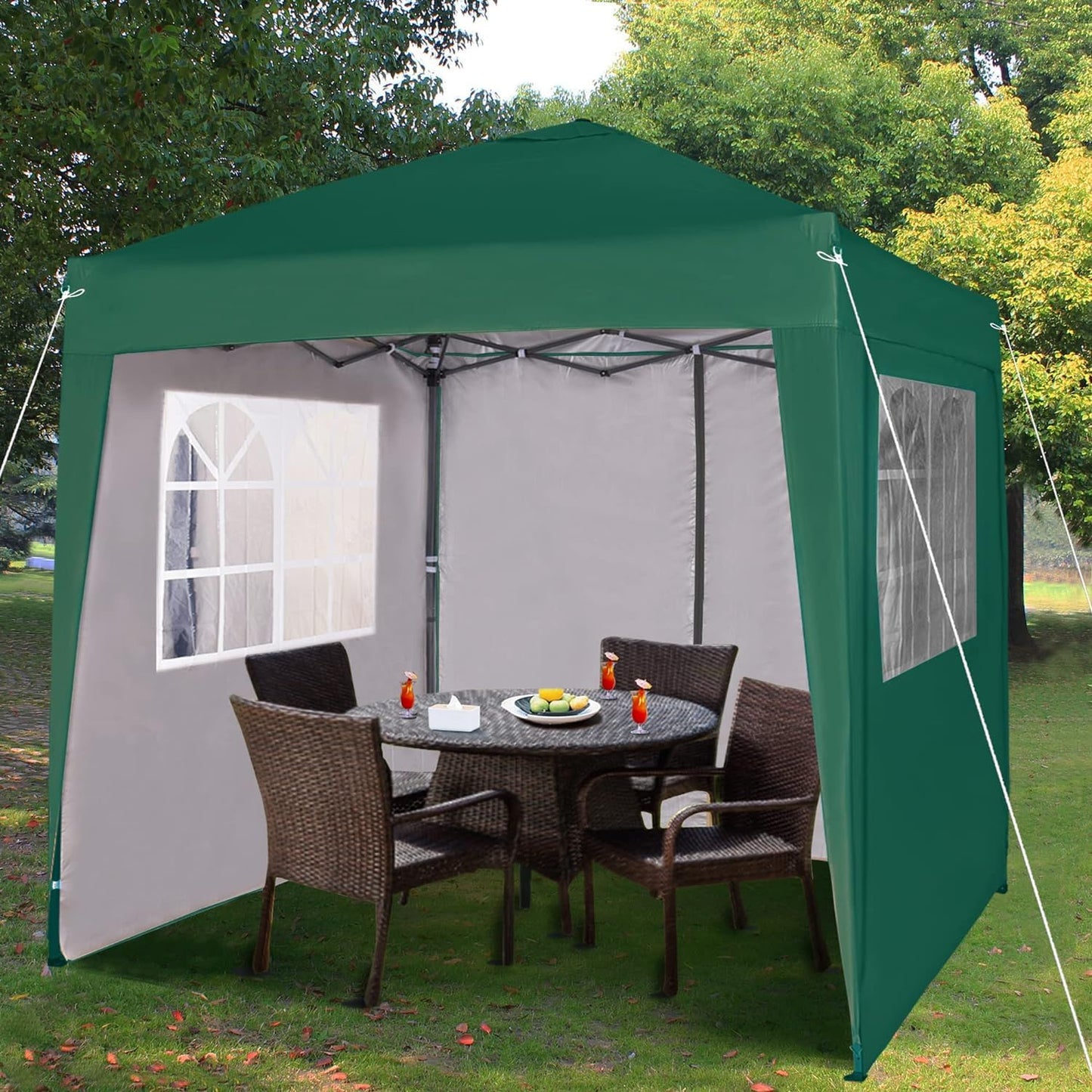 Pop-up Gazebo 2m x 2m Waterproof Outdoor Garden Heavy Duty
