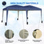 Gazebo Pop-up  3m x 6m with Sides Wind Bars & 6 Weight Bags & Silver Protective Layer Waterproof
