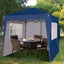 Pop-up Gazebo 2m x 2m Waterproof Outdoor Garden Heavy Duty