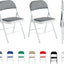 Folding Chairs Black White Blue Red Green Grey Beige