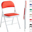 Folding Chairs Black White Blue Red Green Grey Beige