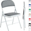 Folding Chairs Black White Blue Red Green Grey Beige