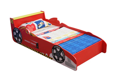 Racing car Junior Bed Toddler Kids Bed - mattress not included