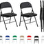 Folding Chairs Black White Blue Red Green Grey Beige