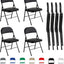 Folding Chairs Black White Blue Red Green Grey Beige