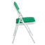 Folding Chairs Black White Blue Red Green Grey Beige