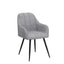 mcc direct 2x Faux Matte Suede Leather Dining Chairs Accent Chairs home & restaurants Adrian