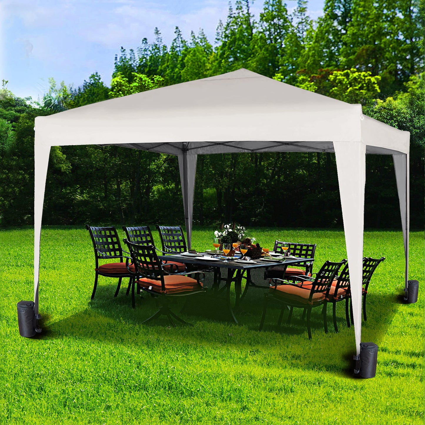 Gazebo 3x3m Pop-up  Waterproof Outdoor Garden Marquee Canopy