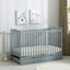 Brooklyn Baby Cot Crib with Water Repellent Mattress & Wheeled Drawer