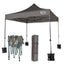 MAXIMUS HEAVY DUTY POP UP GAZEBO 3m x 3m COMMERCIAL MARKET STALL