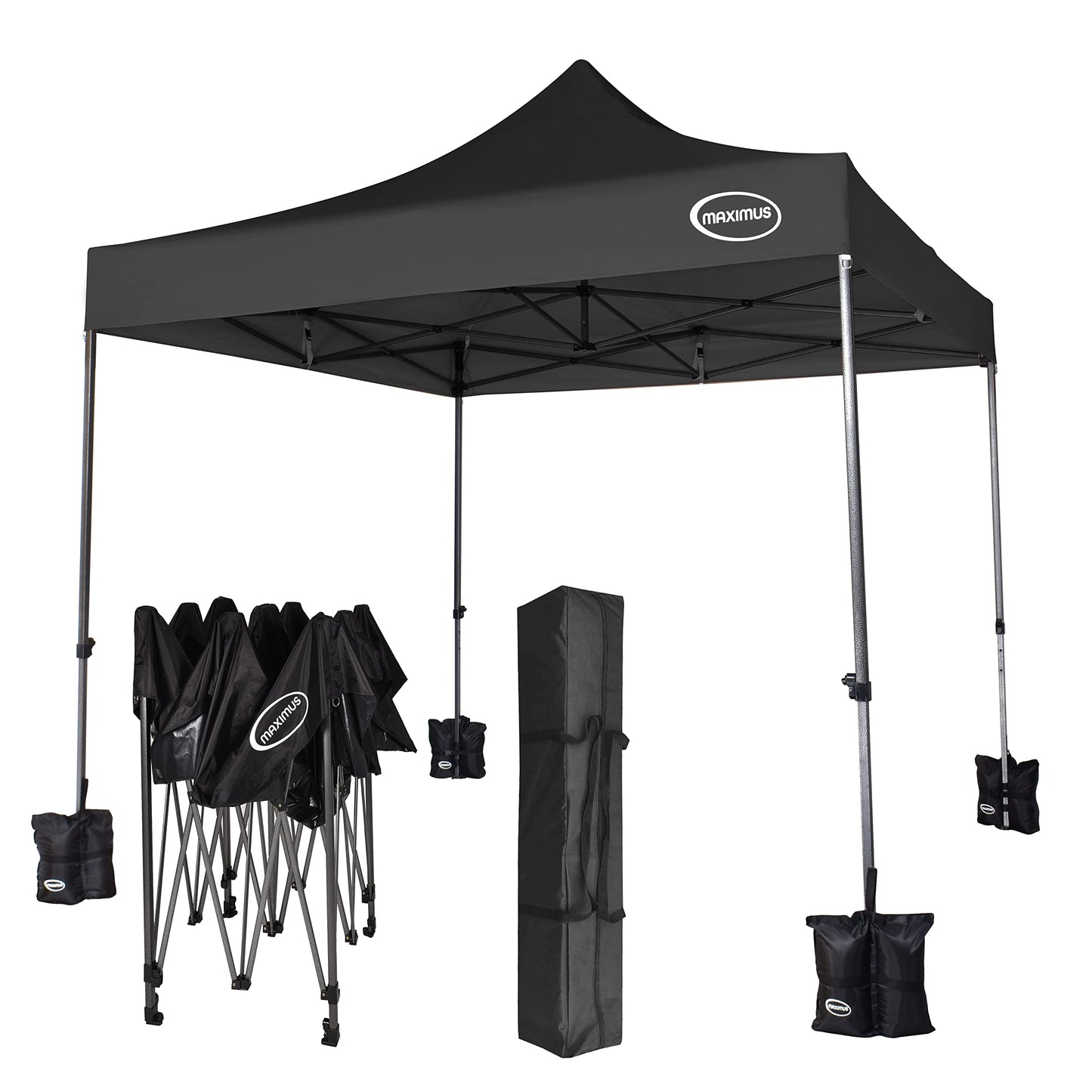 MAXIMUS HEAVY DUTY POP UP GAZEBO 3m x 3m COMMERCIAL MARKET STALL