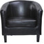 PU Leather Tub Chair