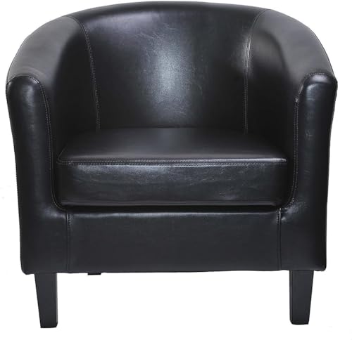 PU Leather Tub Chair