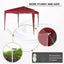 Gazebo 3x3m Pop-up  Waterproof Outdoor Garden Marquee Canopy
