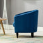 Home Velevt Fabric Tub Chair Armchair club Chair for Dining Living Room & Cafe
