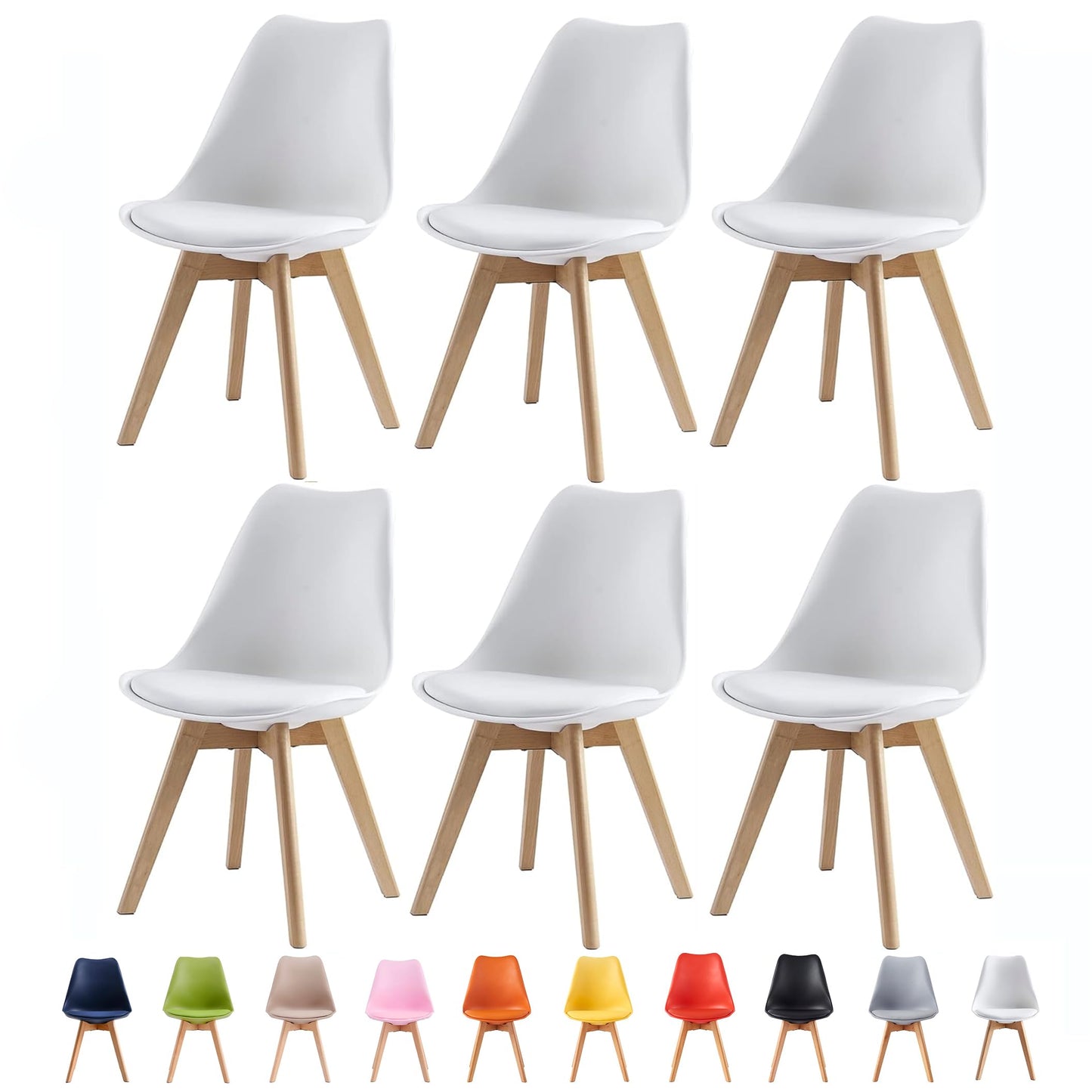 mcc direct Set of 6 Dining Chairs EVA