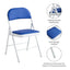 Folding Chairs Black White Blue Red Green Grey Beige