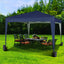 Gazebo 3x3m Pop-up  Waterproof Outdoor Garden Marquee Canopy