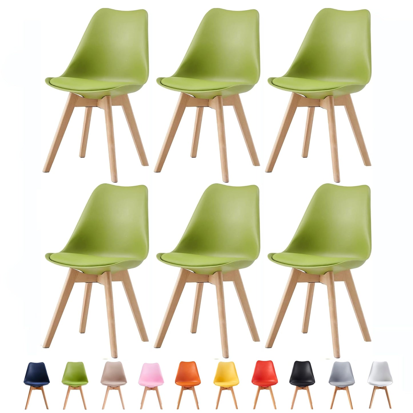 mcc direct Set of 6 Dining Chairs EVA