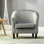 Velevt Fabric Tub Chair