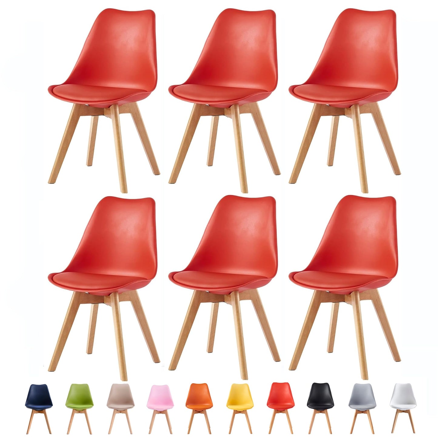mcc direct Set of 6 Dining Chairs EVA