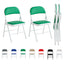 Folding Chairs Black White Blue Red Green Grey Beige